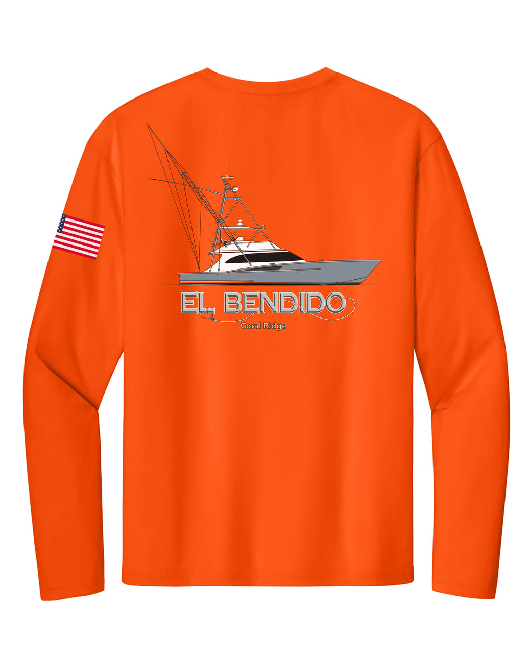 RI Breakers AC Orange Performance Long Sleeve